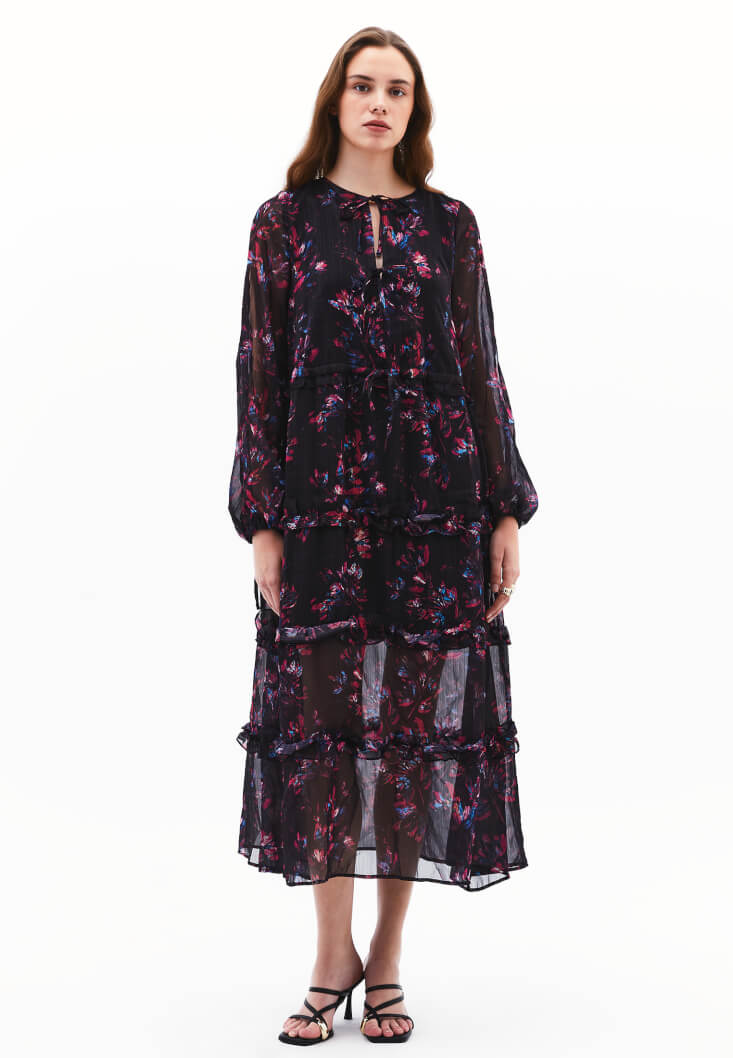 Çiçekli Yazlık Elbise